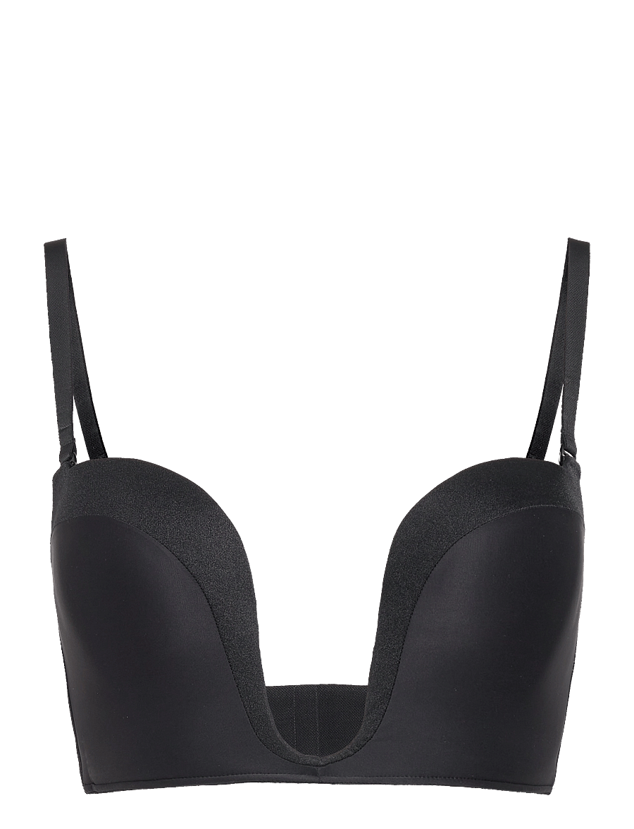 WONDERBRA - Ultimate Plunge Bra - plunge rinnahoidjad - black - 0