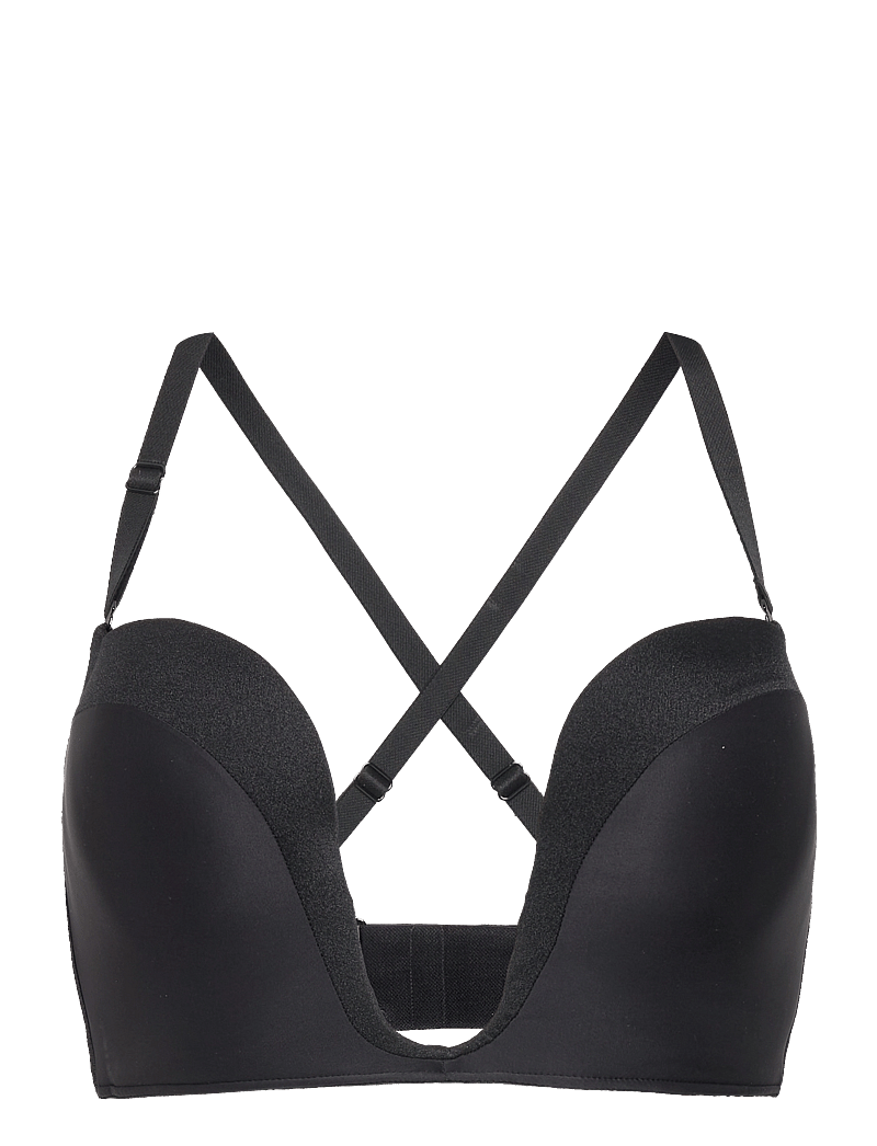 WONDERBRA - Ultimate Plunge Bra - plunge bh'er - black - 2
