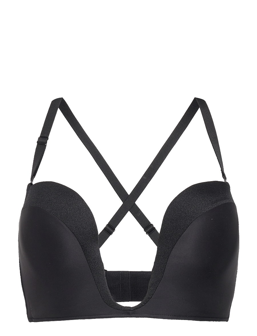 WONDERBRA - Ultimate Plunge Bra - plunge rinnahoidjad - black - 2