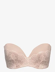 WONDERBRA - Refined Glamour Perfect Strapless - push-up bh:ar - creamy pearl - 0
