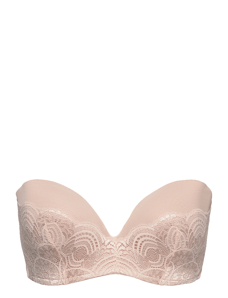 WONDERBRA - Refined Glamour Perfect Strapless - push up bh'er - creamy pearl - 0