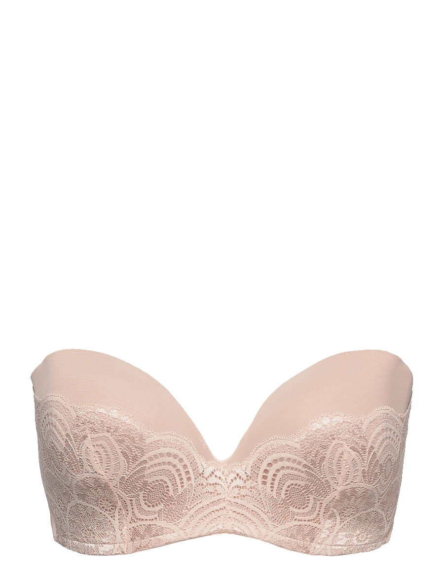 WONDERBRA - Refined Glamour Perfect Strapless - push up rinnahoidjad - creamy pearl - 0