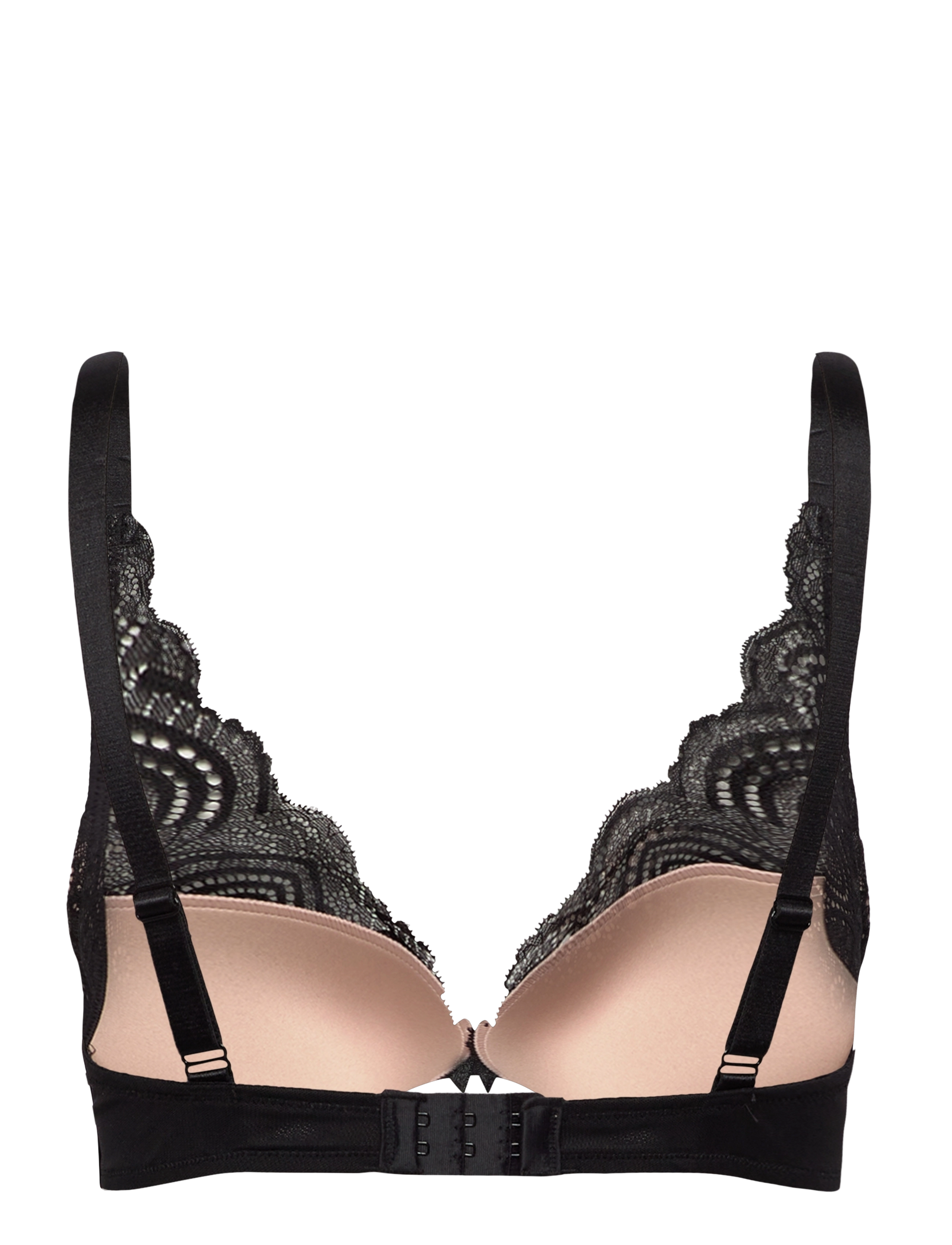 WONDERBRA - Glamour Refined Triangle Bra - black - 1
