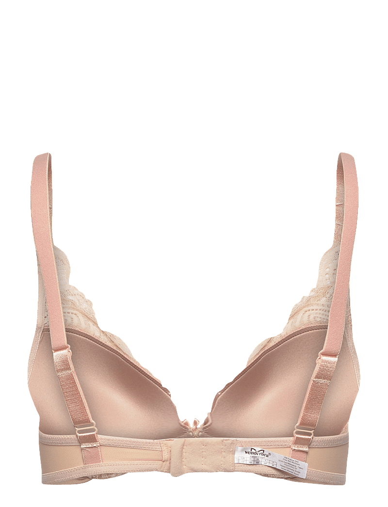 WONDERBRA - Glamour Refined Triangle Bra - plunge-rintaliivit - creamy pearl - 1