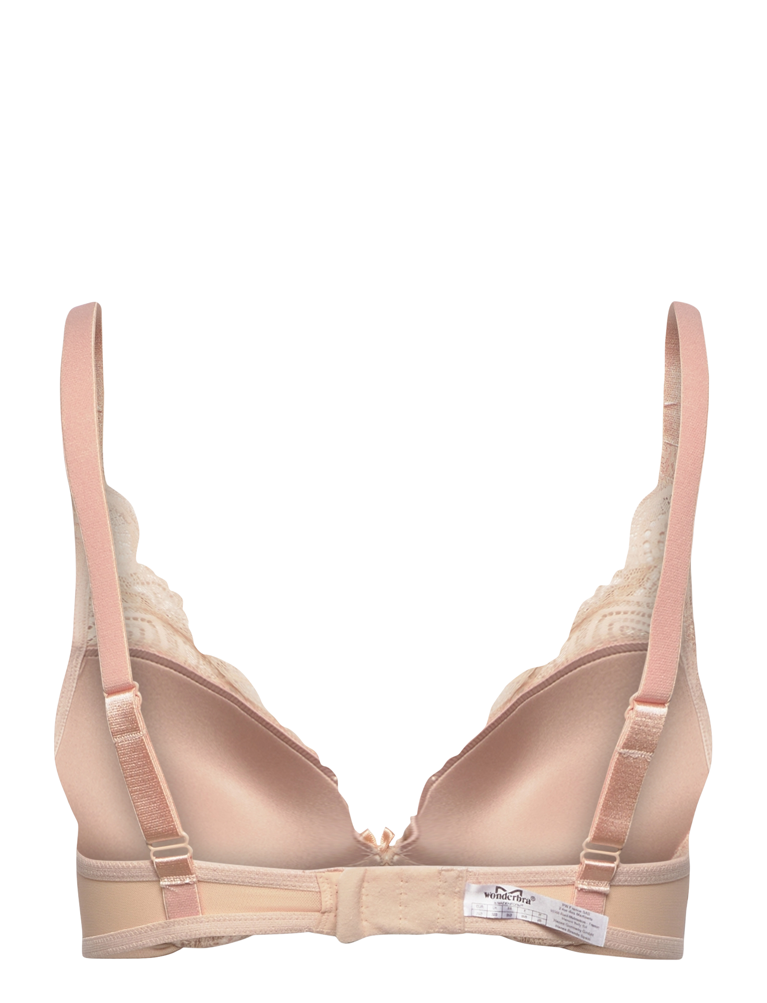 WONDERBRA - Glamour Refined Triangle Bra - plunge bh'er - creamy pearl - 1