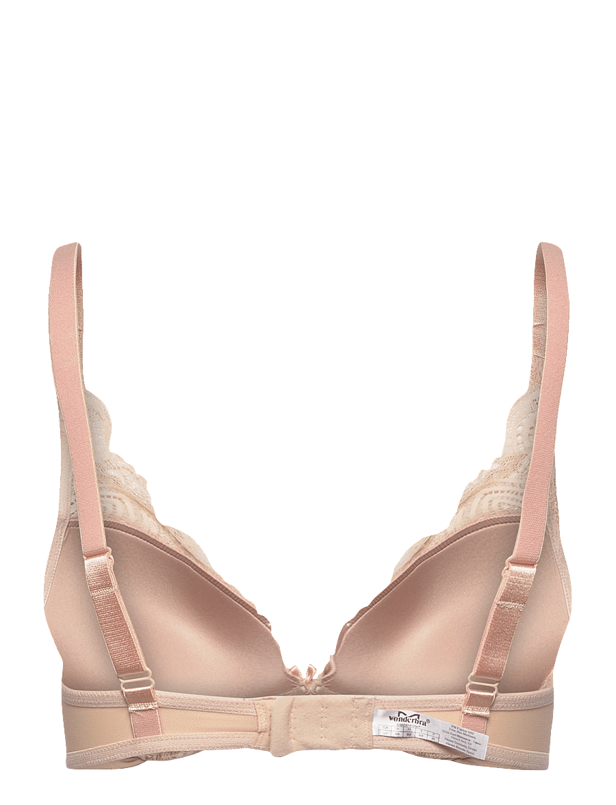 WONDERBRA - Glamour Refined Triangle Bra - plunge bh'er - creamy pearl - 1