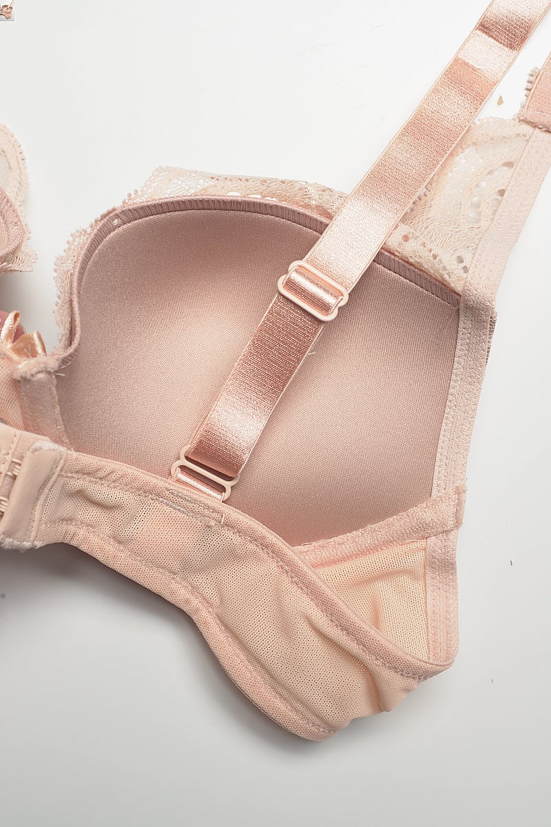 WONDERBRA - Glamour Refined Triangle Bra - plunge-rintaliivit - creamy pearl - 3