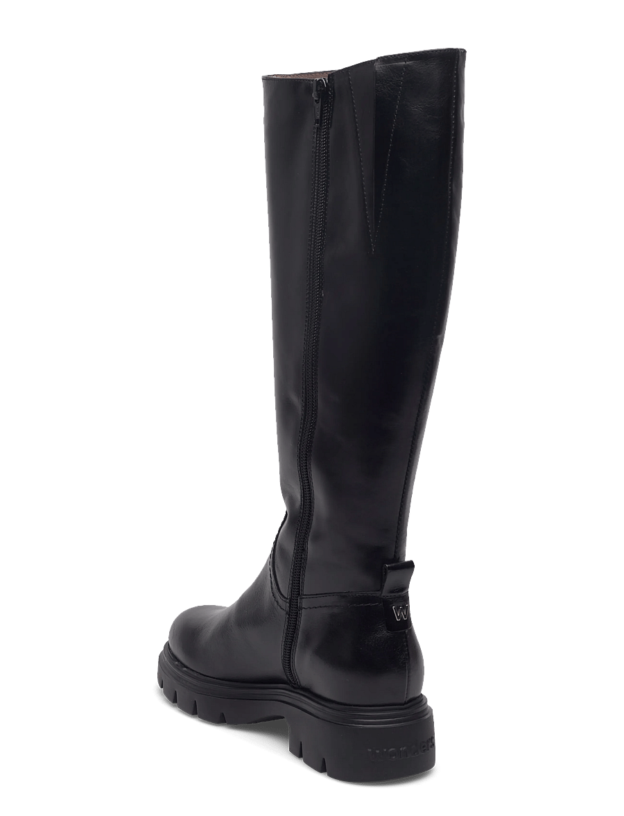 Wonders - BONES 04 - knee high boots - negro - 2