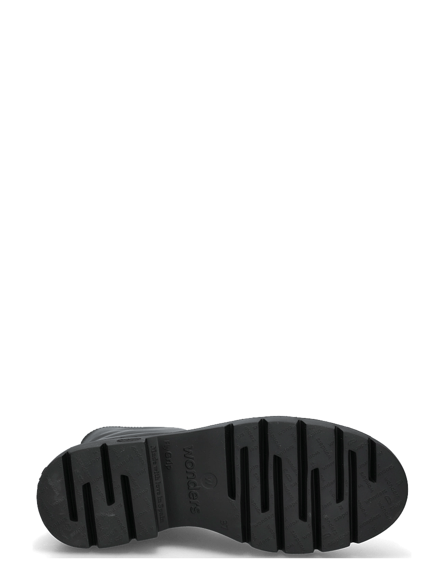 Wonders - BONES 05 - flat ankle boots - alice negro - 4