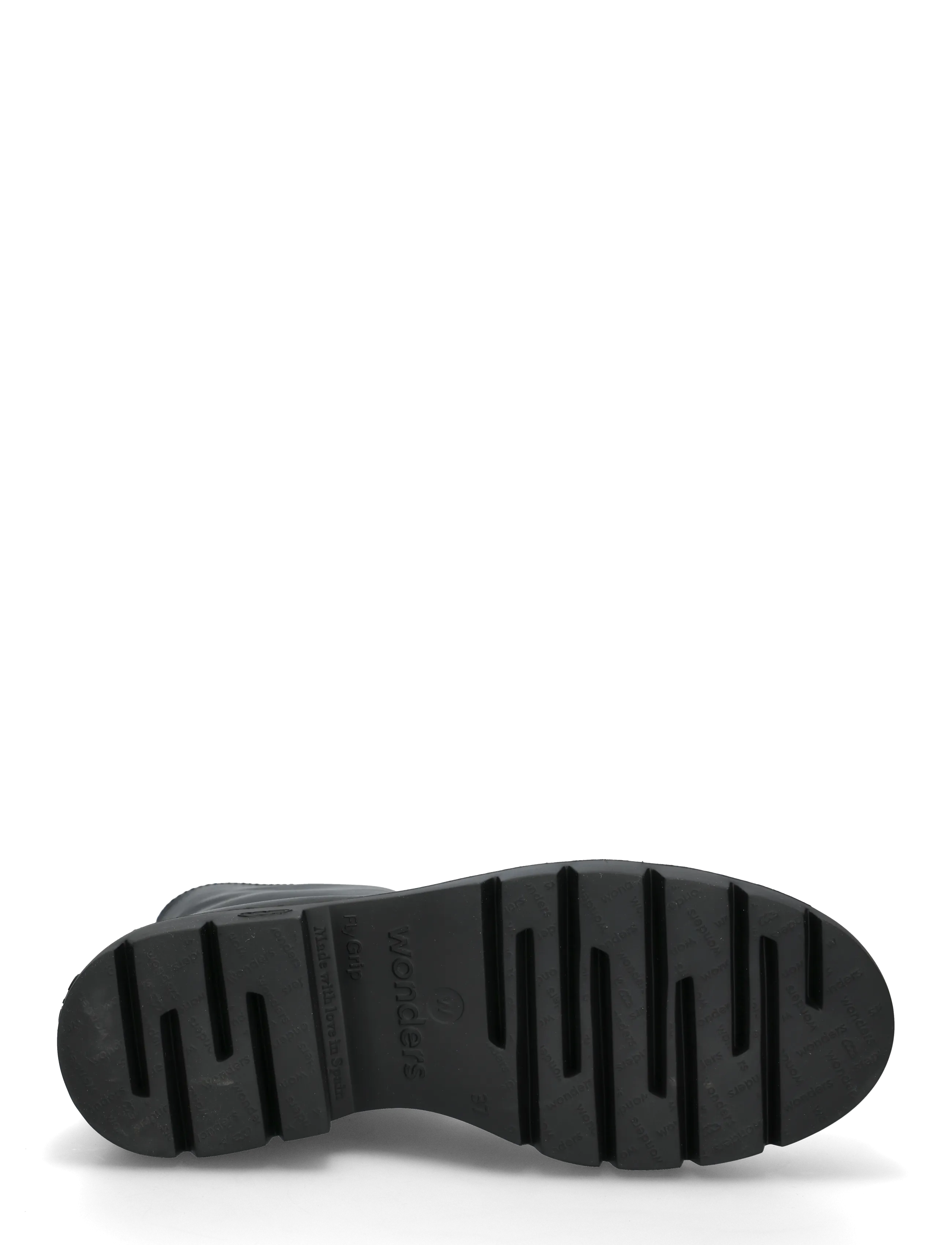 Wonders - BONES 05 - platta ankelboots - alice negro - 4