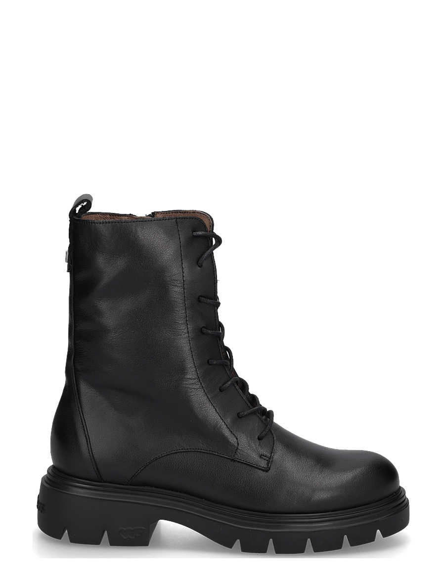 Wonders - BONES 13 - geschnürte stiefel - alice negro - 2