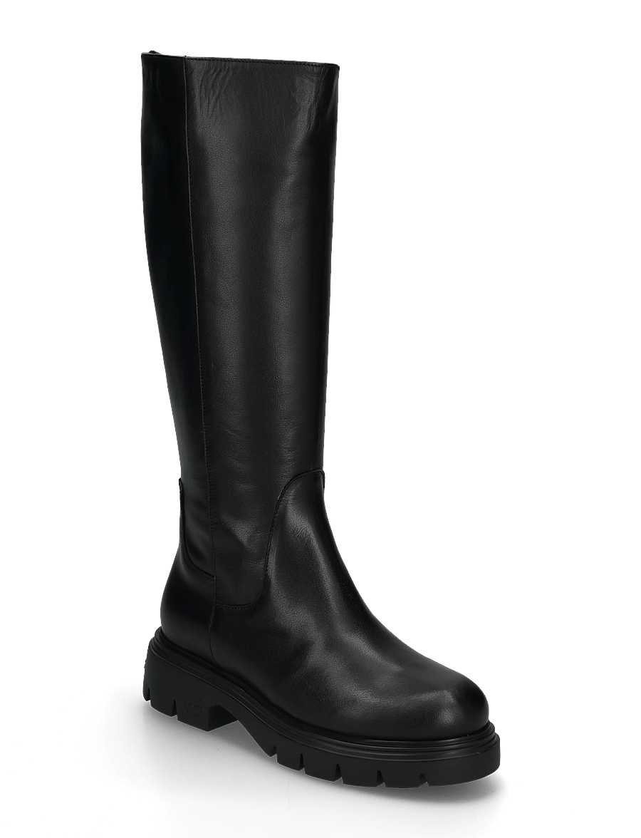 Wonders - BONES 17 - kniehohe stiefel - alice negro - 0