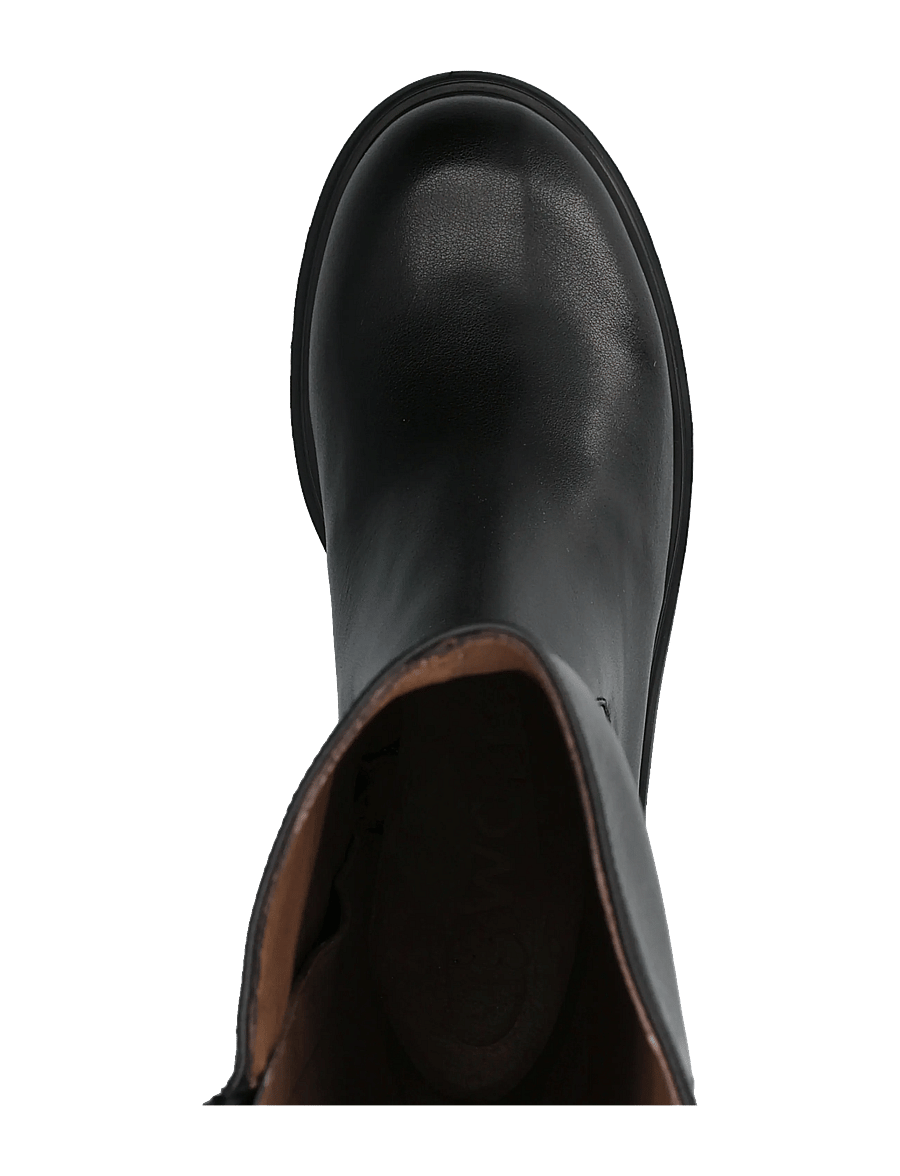 Wonders - BONES 17 - kniehohe stiefel - alice negro - 3