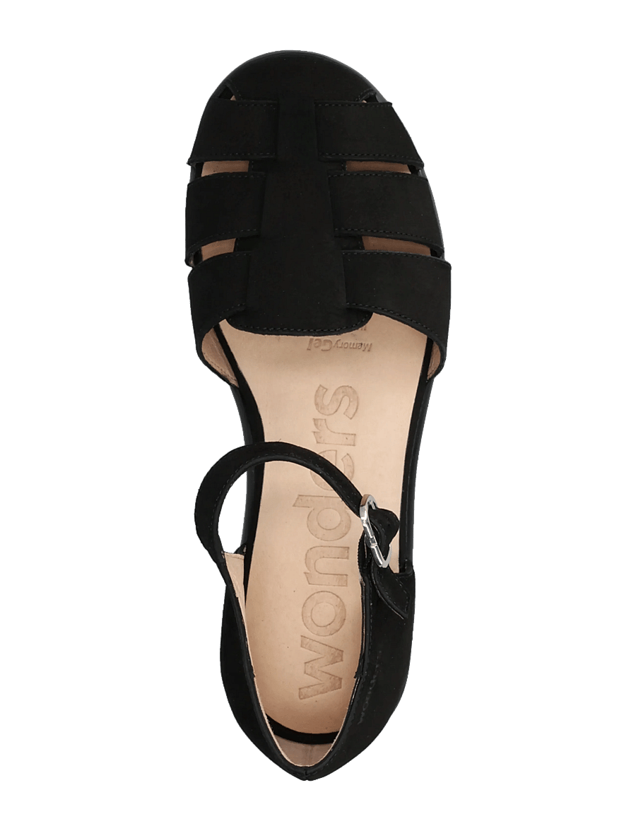 Wonders - FLYFIT 03 - flache sandalen - negro - 3