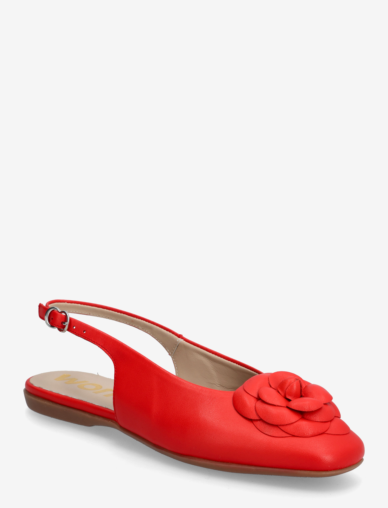 Wonders - PEPA 40 - flat slingbacks - flame - 0