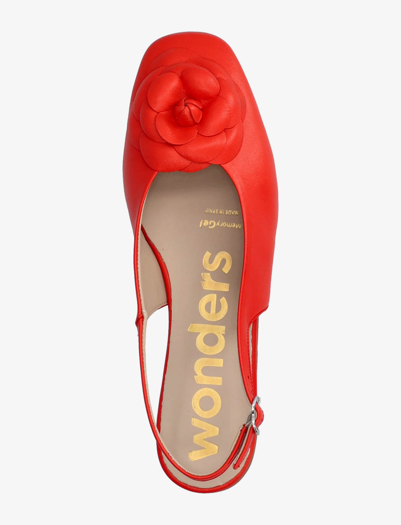 Wonders - PEPA 40 - flat slingbacks - flame - 3