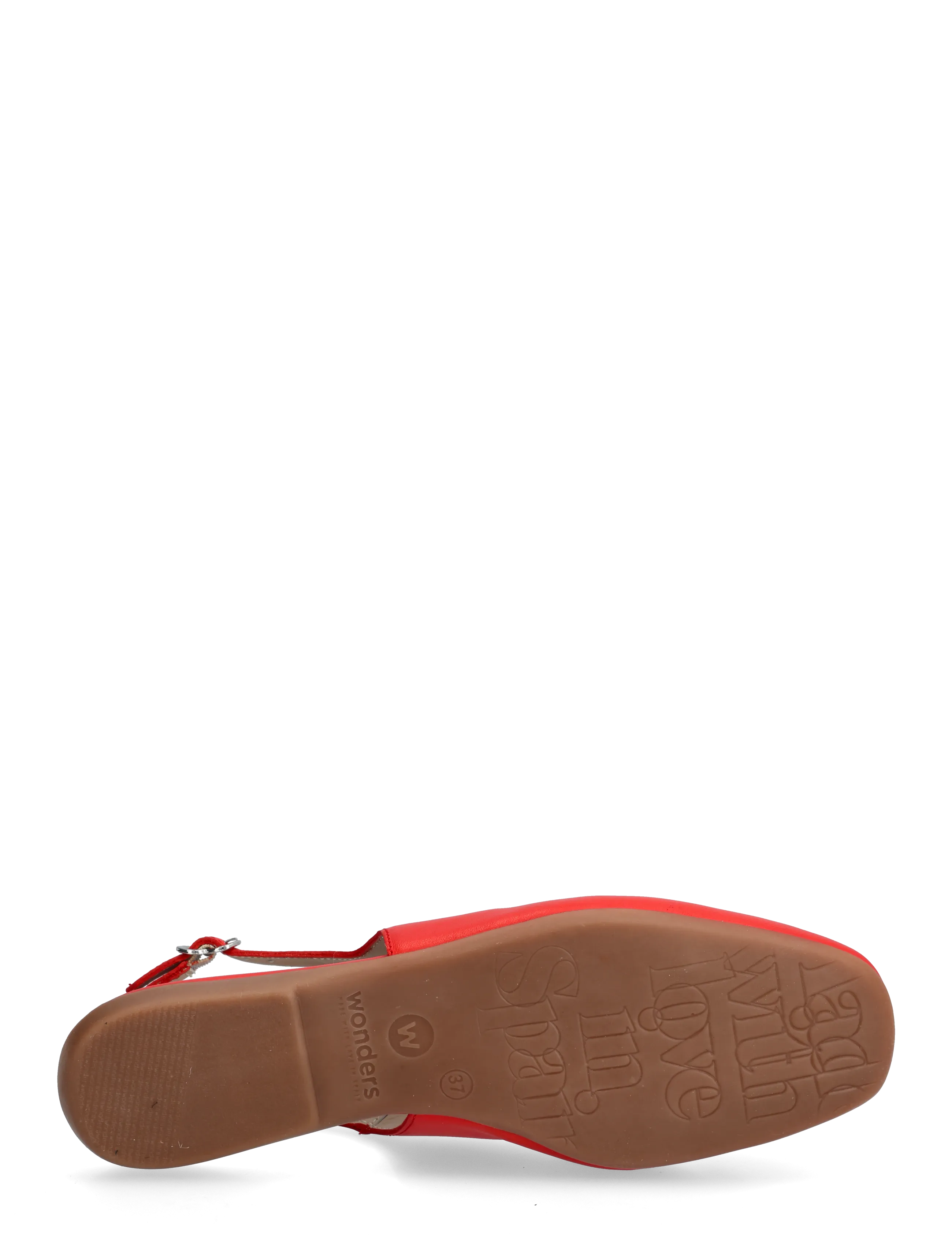 Wonders - PEPA 40 - slingbacks - flame - 4