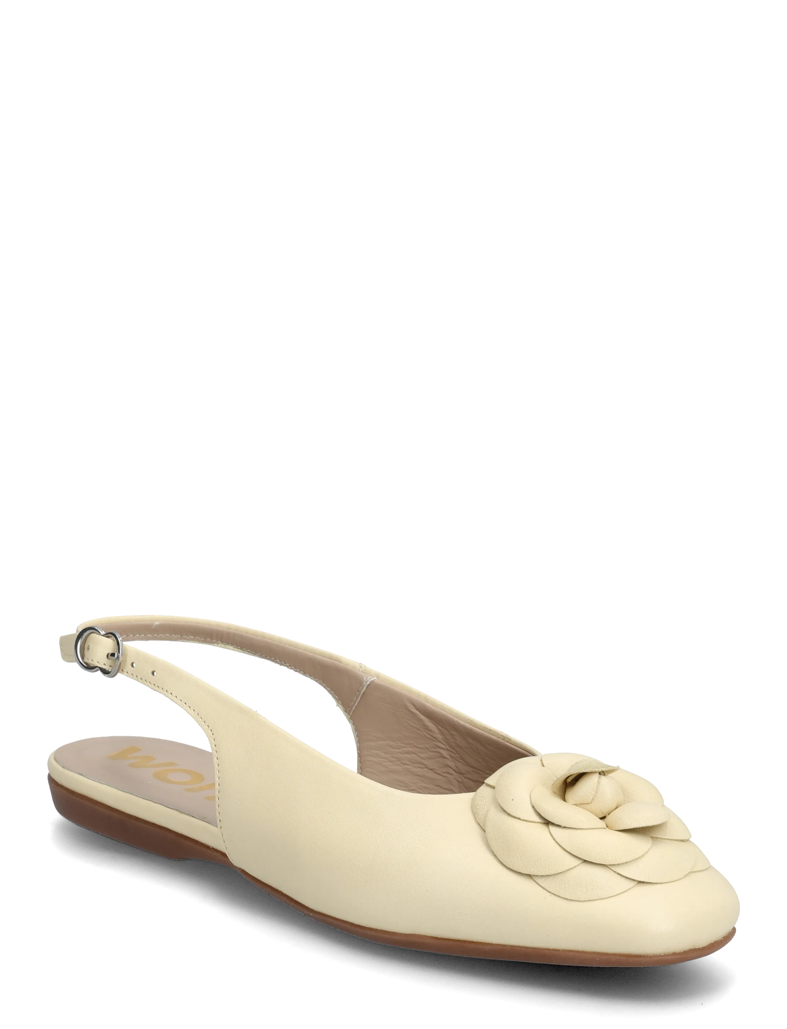 Wonders Pepa 40, 40, Cream, Slingbacks > Flade Slingbacks, Dame