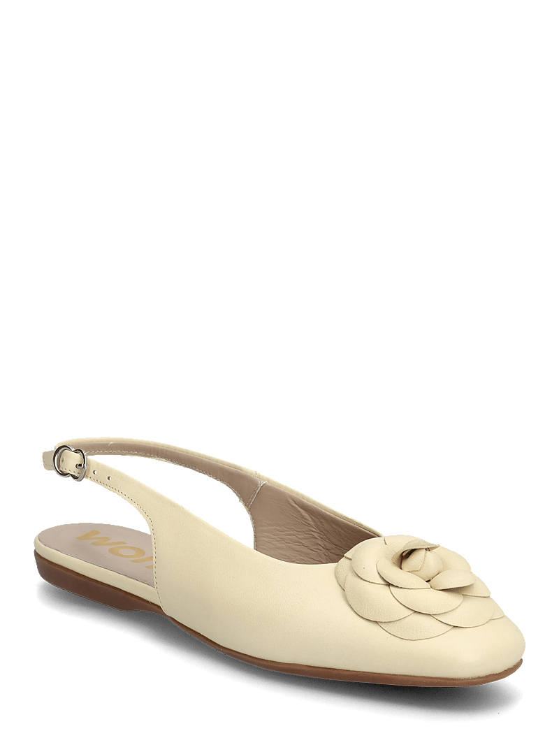 Wonders - PEPA 40 - flat slingbacks - vanila - 0
