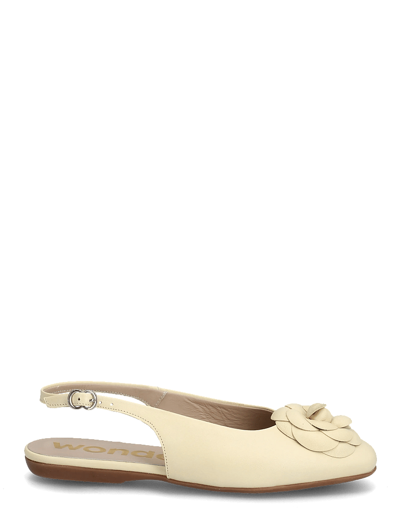 Wonders - PEPA 40 - flat slingbacks - vanila - 1
