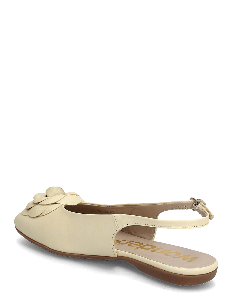 Wonders - PEPA 40 - flat slingbacks - vanila - 2
