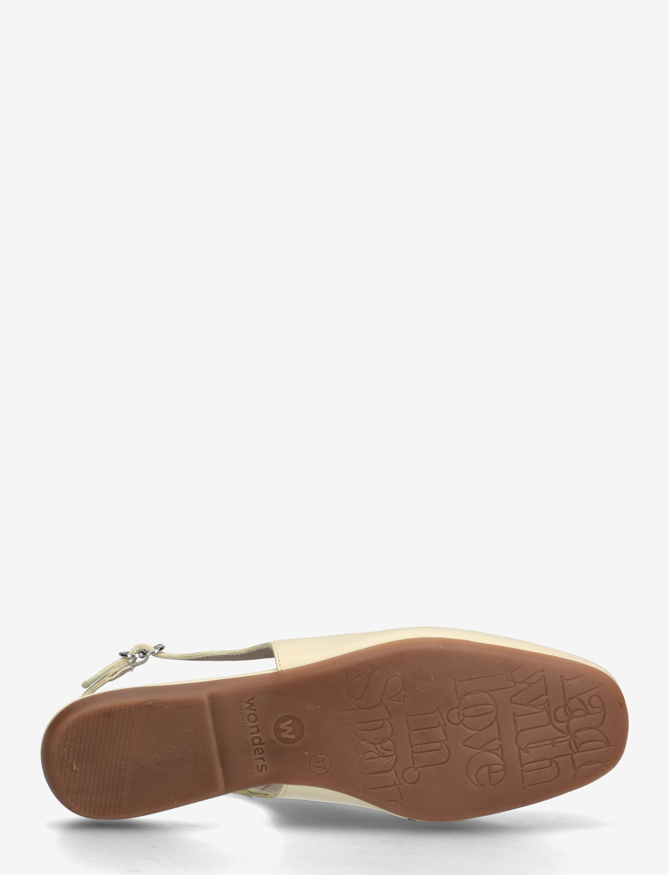 Wonders - PEPA 40 - flat slingbacks - vanila - 4