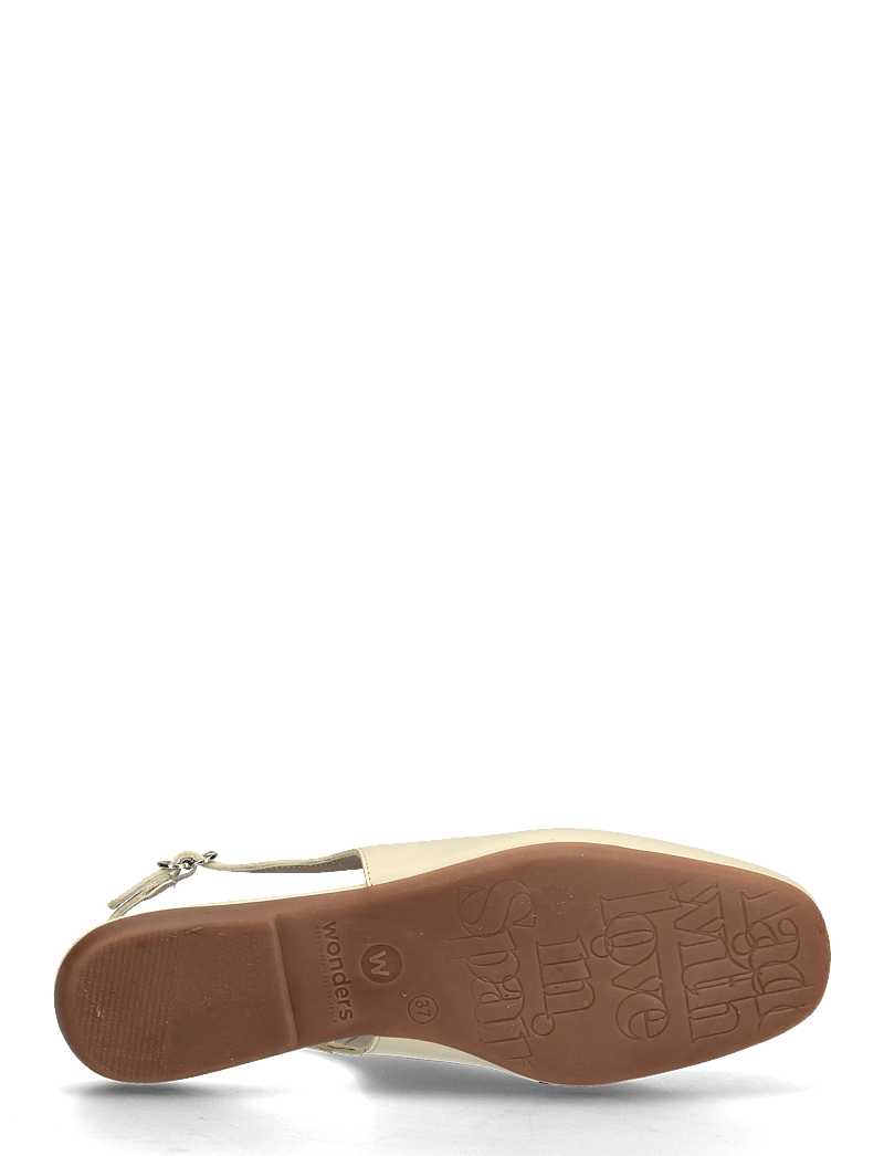 Wonders - PEPA 40 - flat slingbacks - vanila - 4