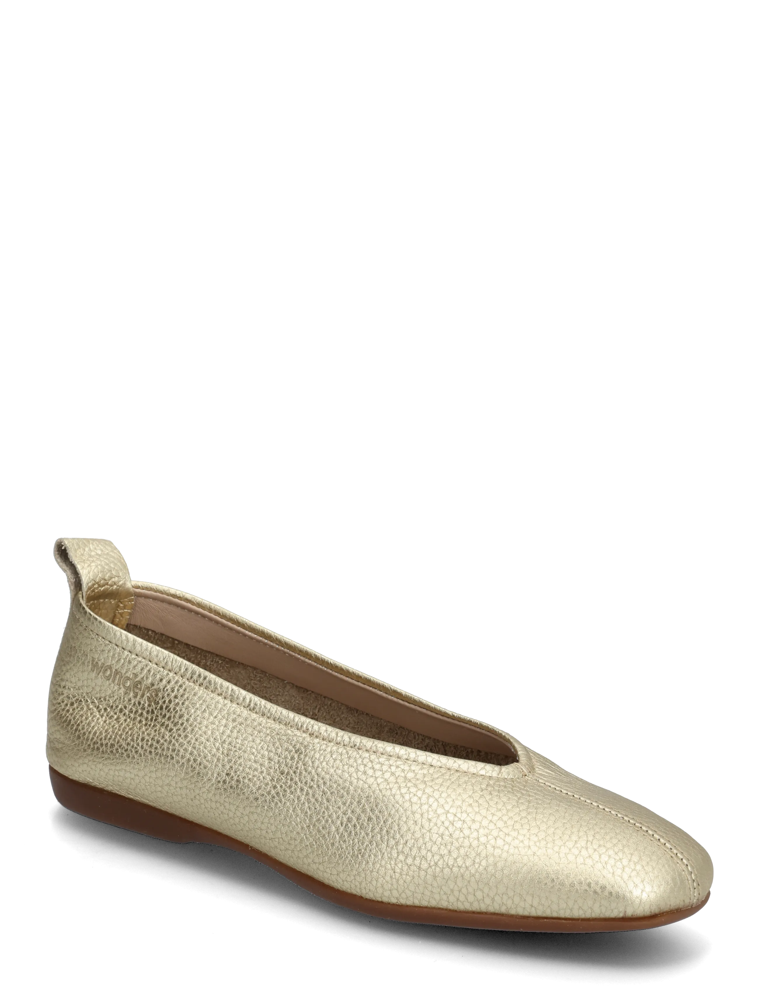 Wonders Pepa, Kvinder, Ballerina, Guld, Str: 36