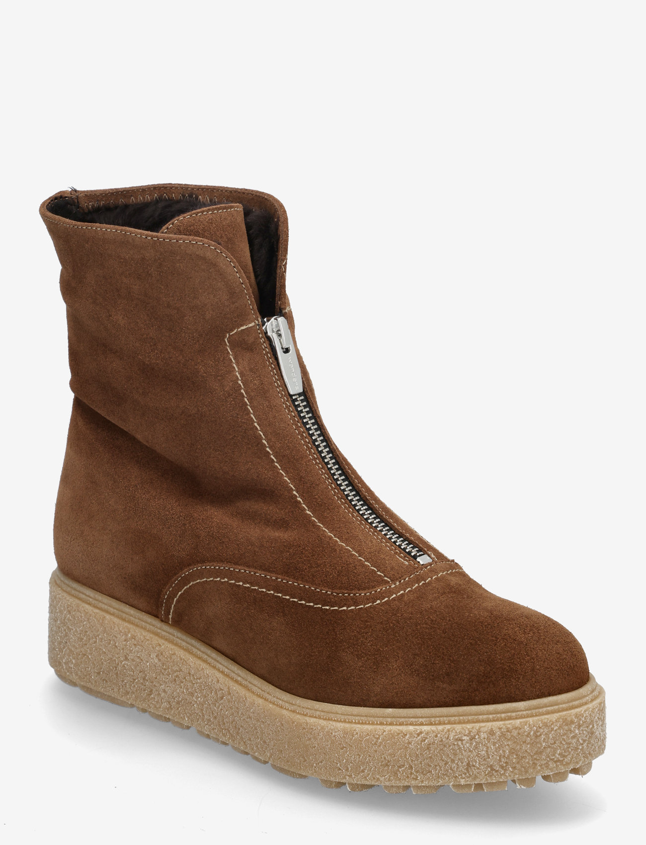 Wonders - FRONTIER - flache stiefeletten - luxe fm   capuccino - 0