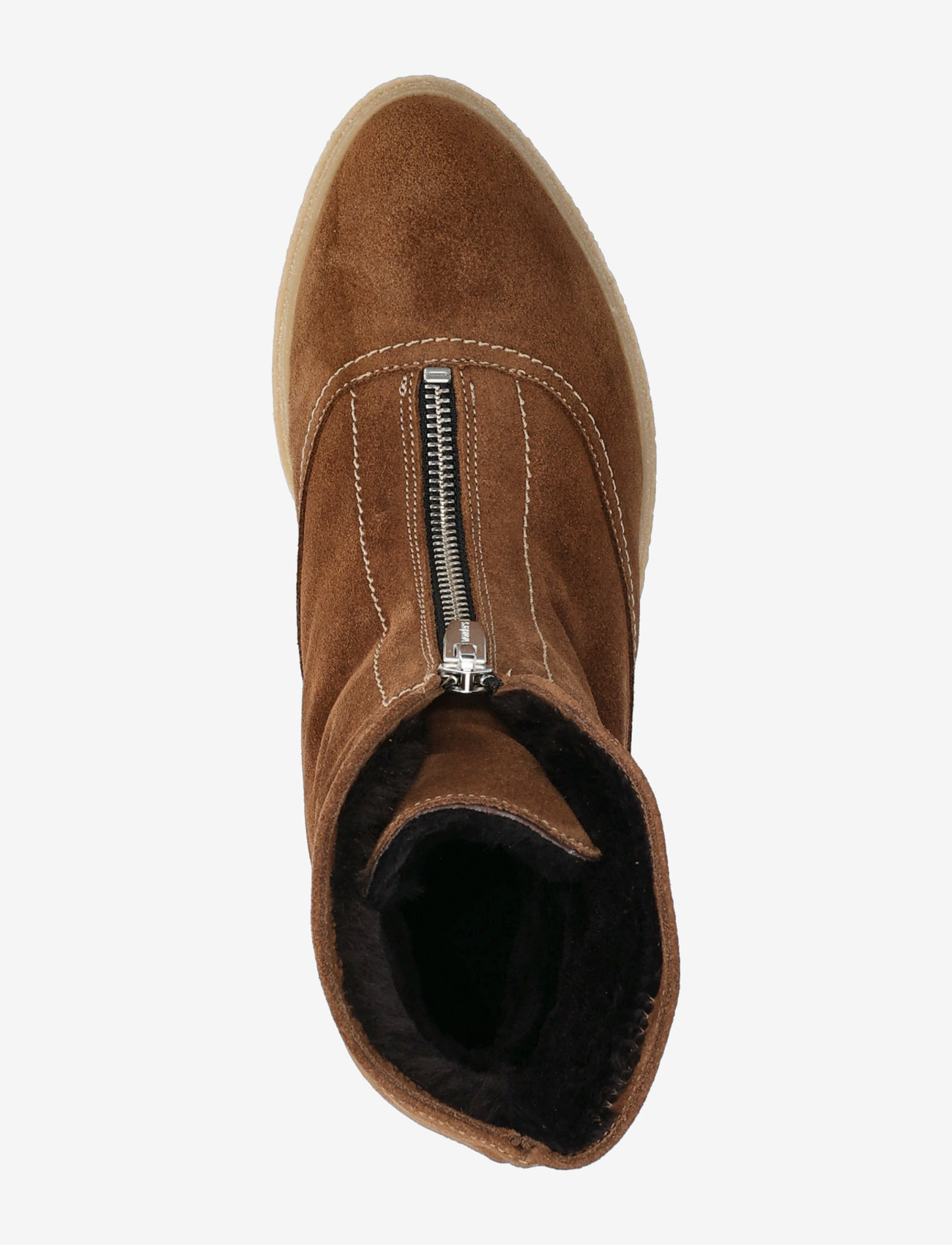 Wonders - FRONTIER - flache stiefeletten - luxe fm   capuccino - 4