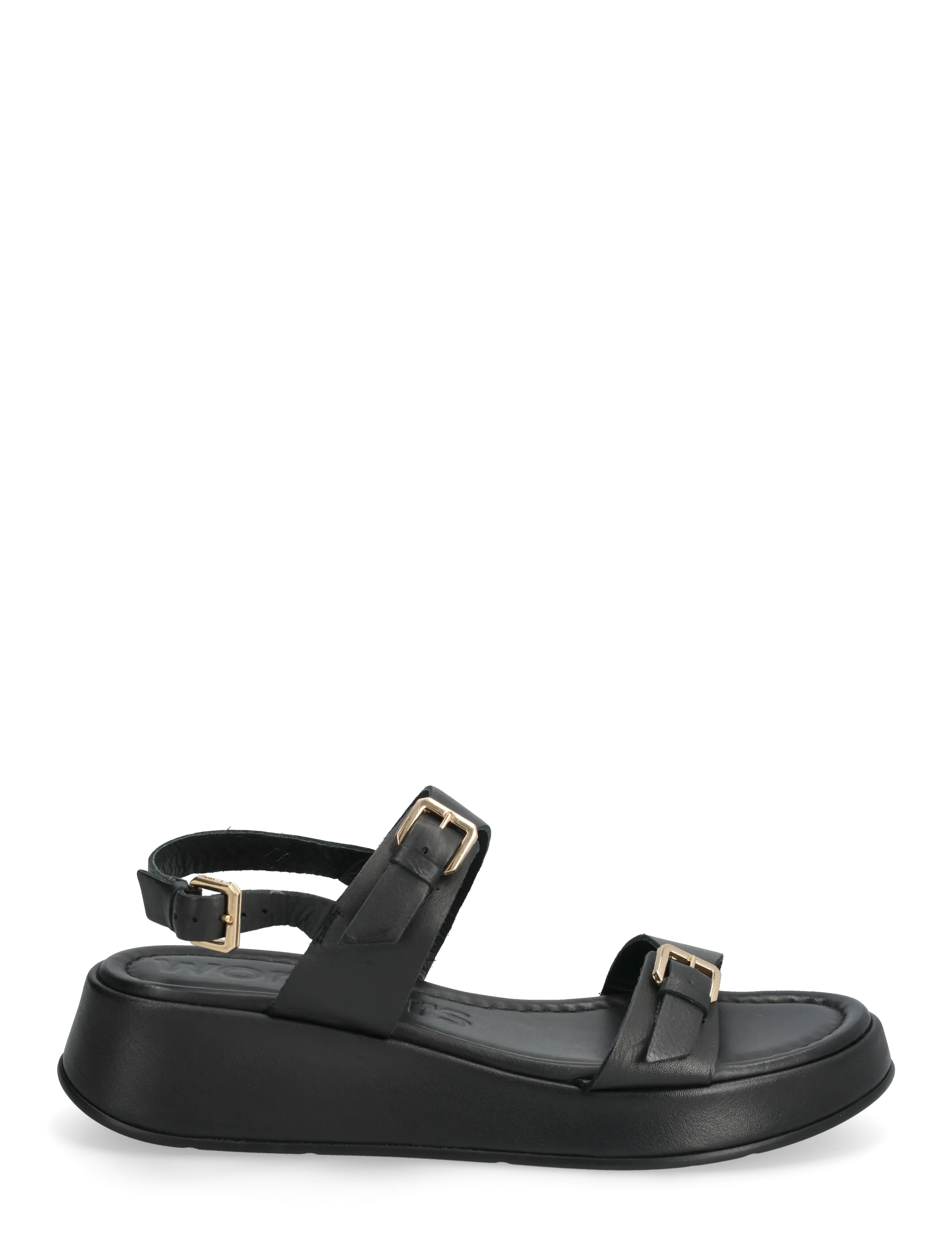 Wonders - YUNA 57 - plateau-sandalen - negro - 1