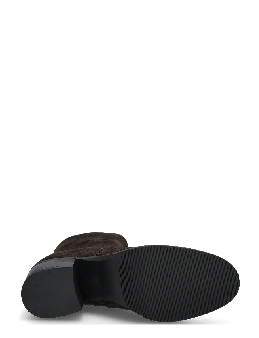 Wonders - BLAZE 04 - kontsaga poolsaapad - suede smog - 4