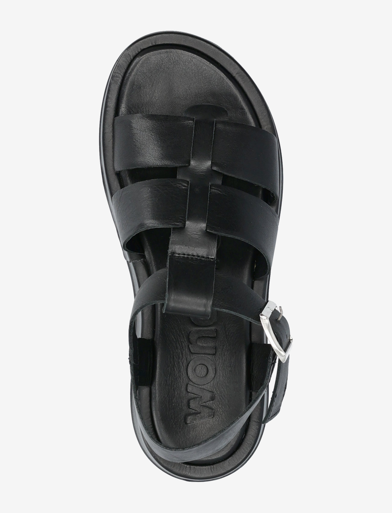 Wonders - ZAHARA - flat sandals - negro - 3
