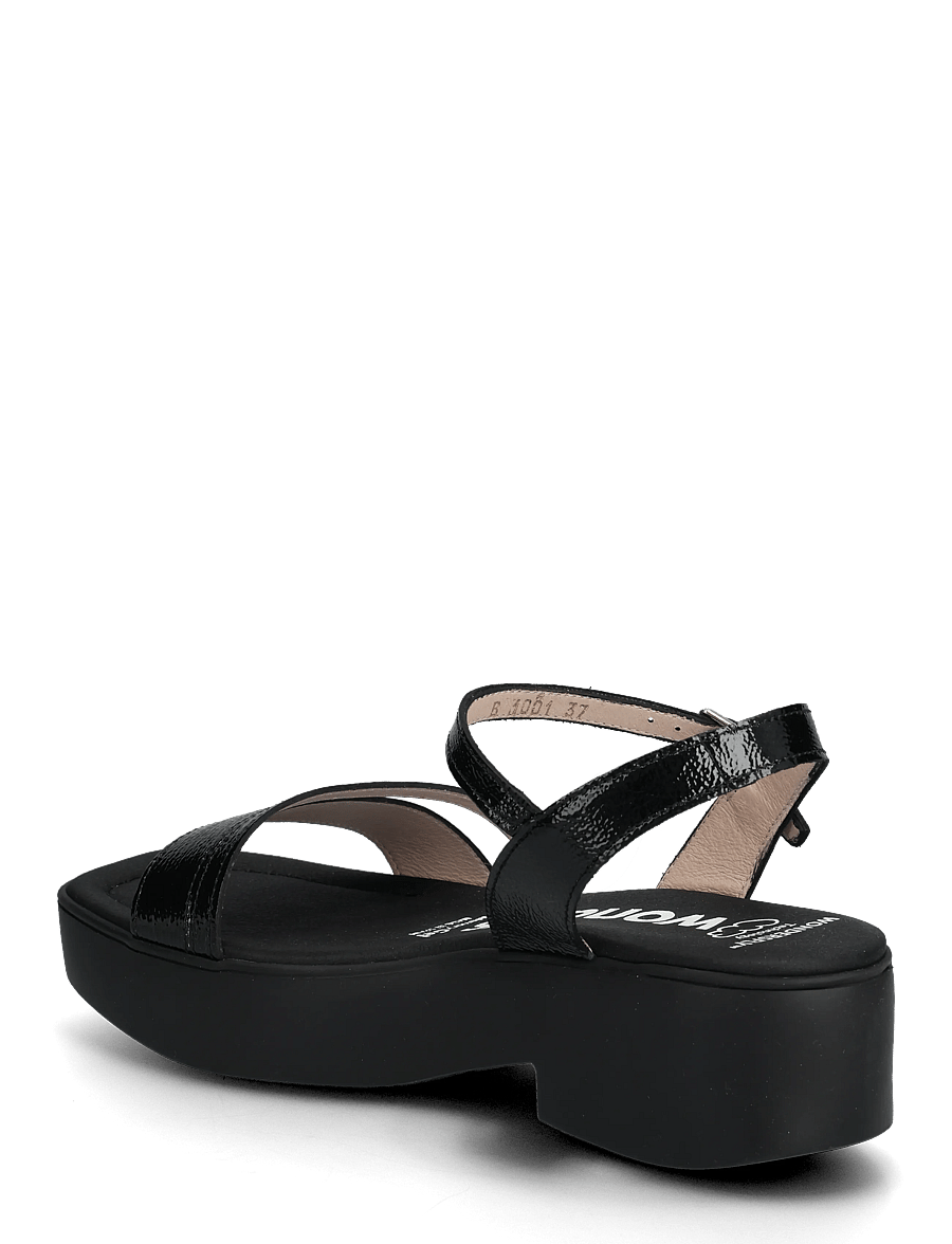 Wonders - VENUS 01 - platåsandaler - negro - 2