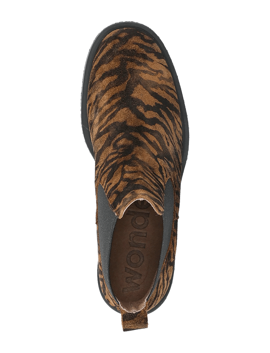 Wonders - EVA 60 - platta ankelboots - tabac - 3