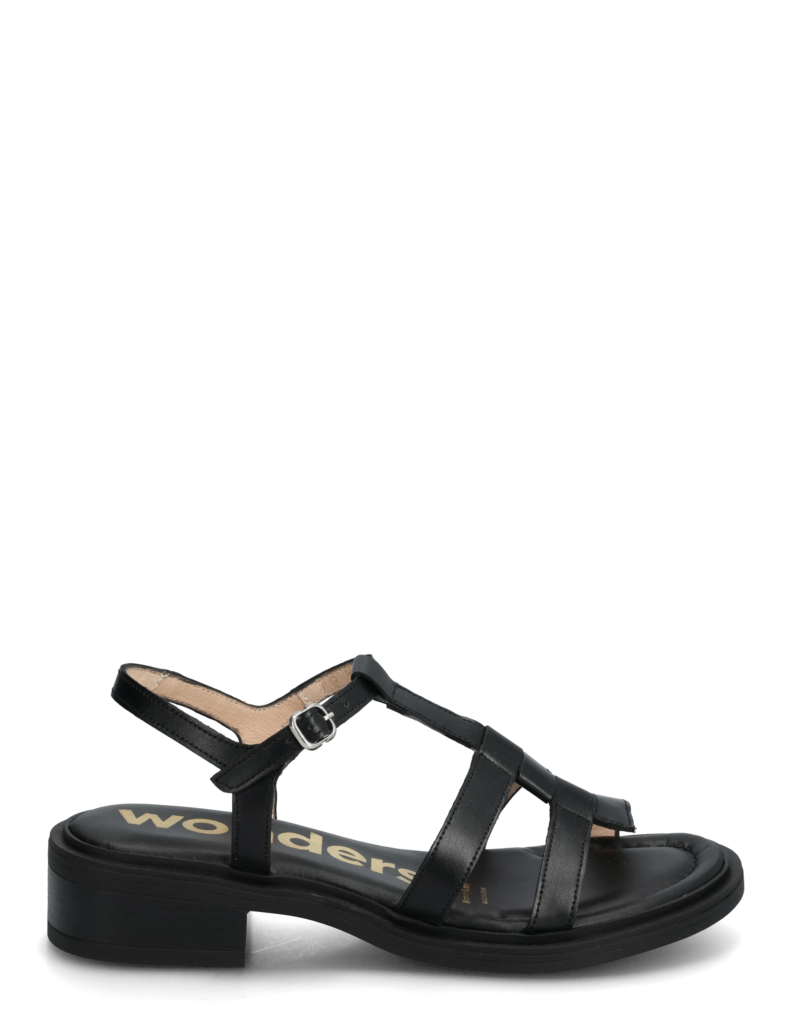 Wonders - JANET - gladiatorsandaler - negro - 1