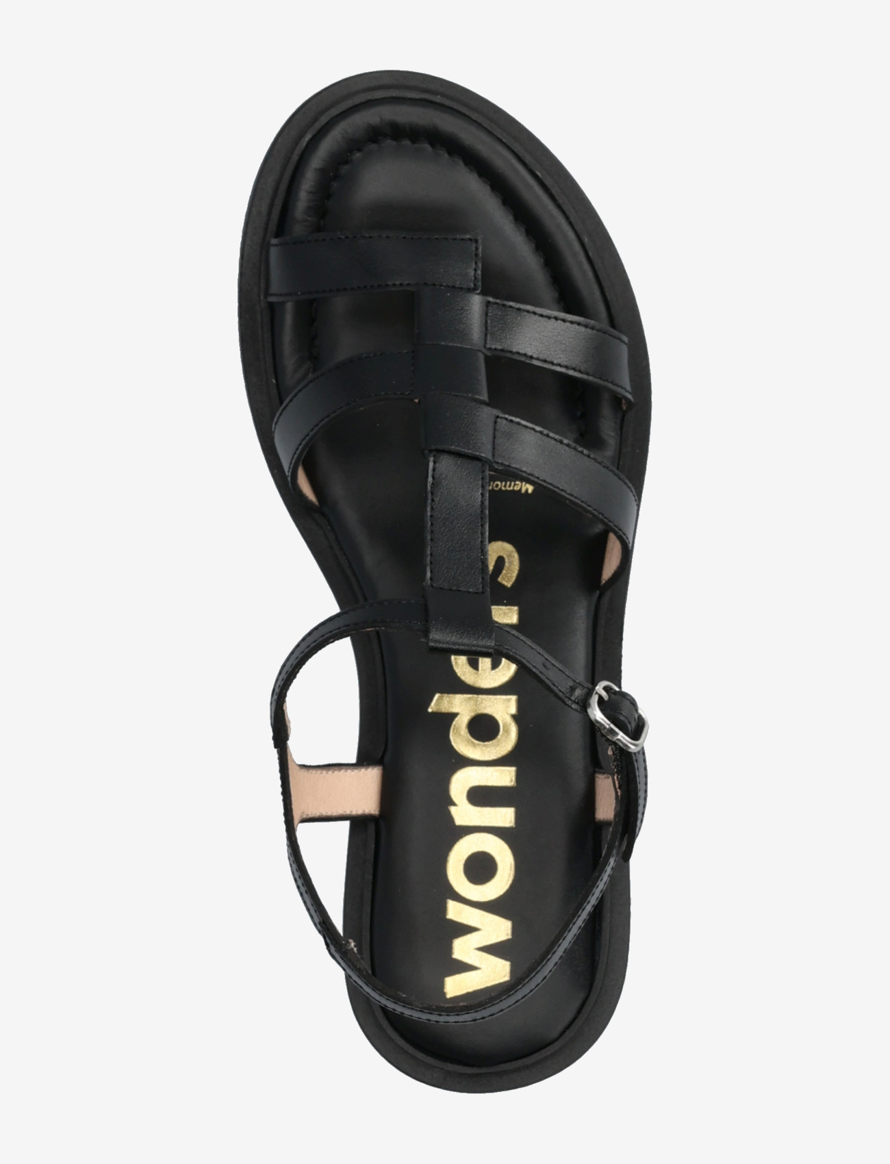 Wonders - JANET - gladiatorsandaler - negro - 3