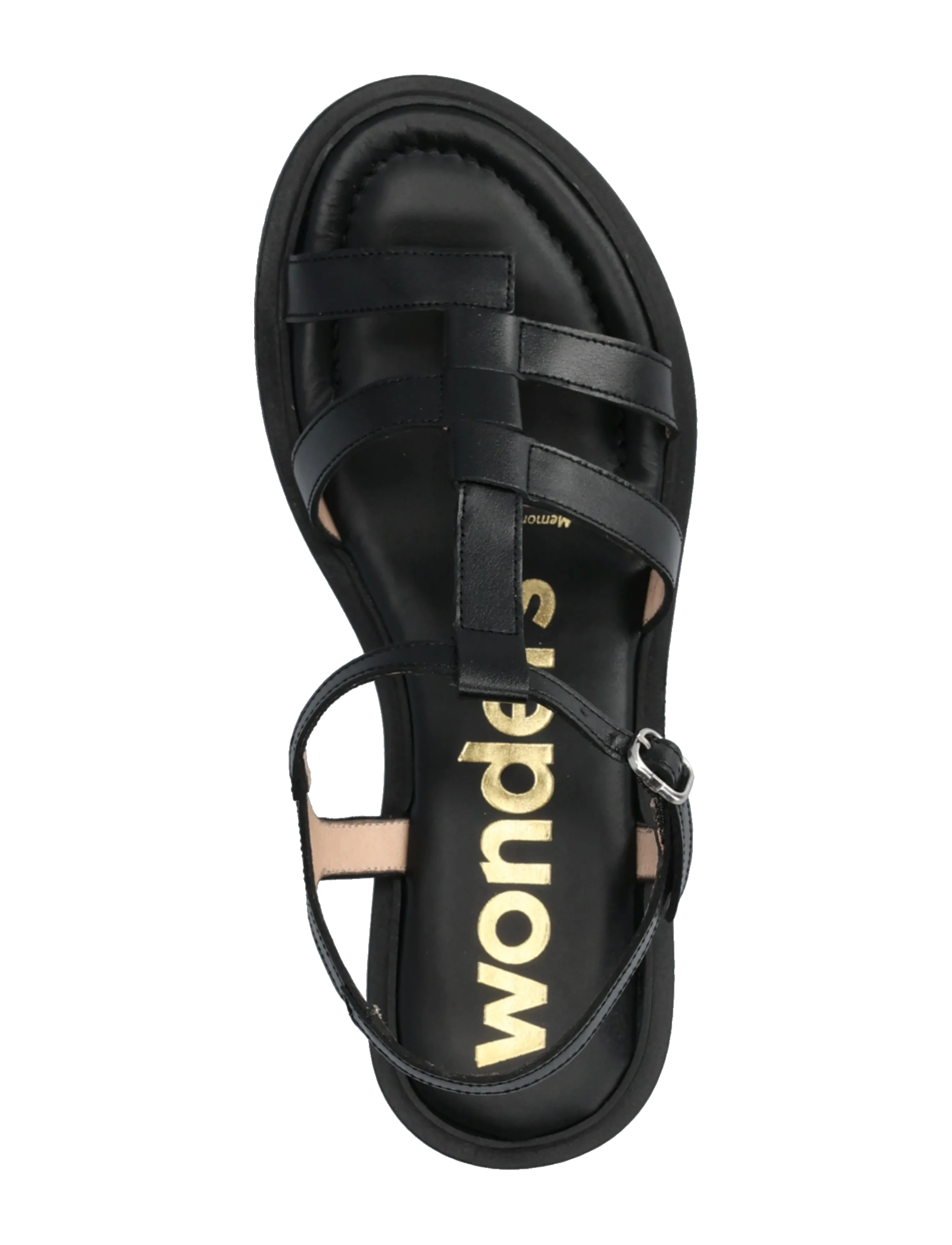 Wonders - JANET - gladiatorsandaler - negro - 3