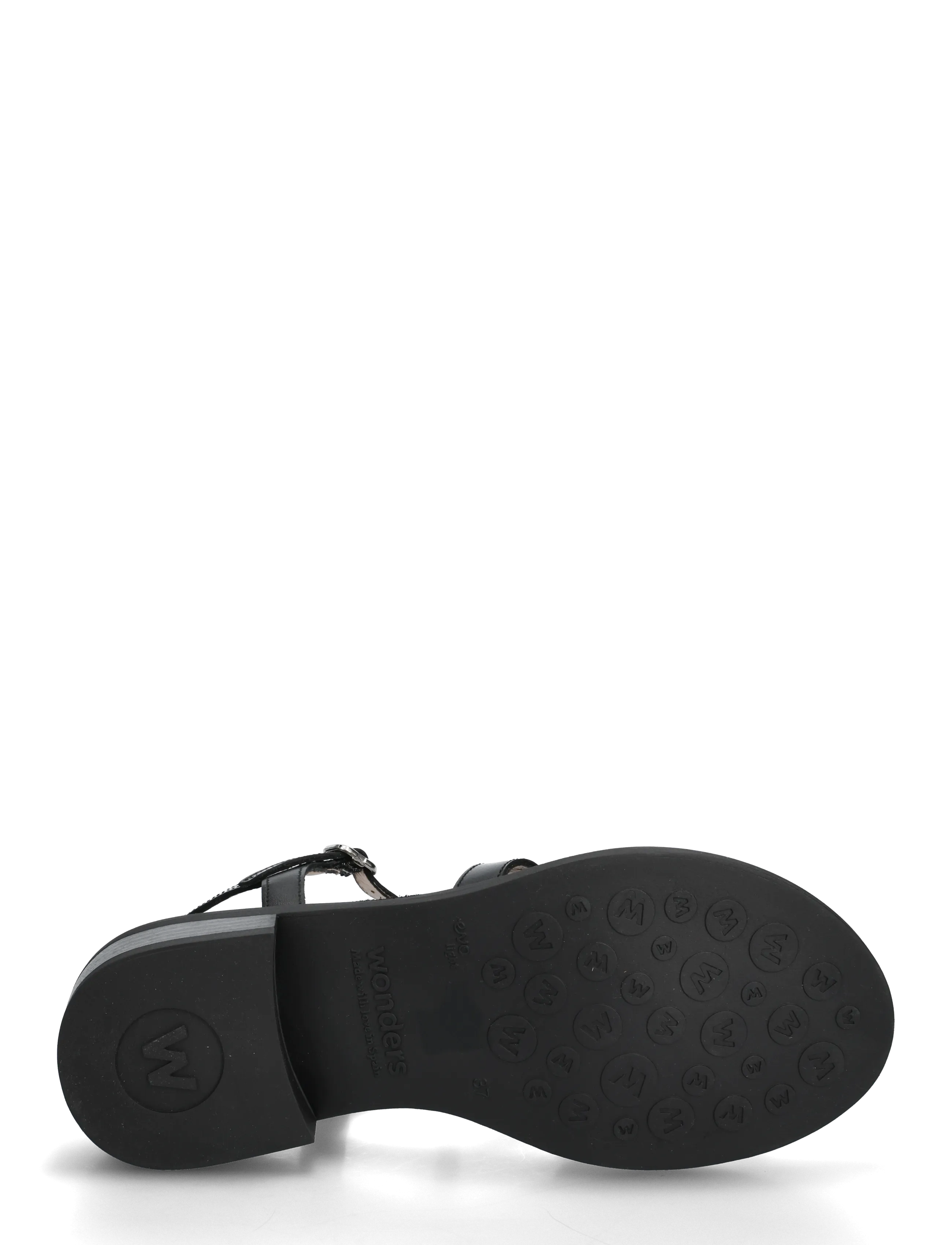 Wonders - JANET - gladiatorsandaler - negro - 4