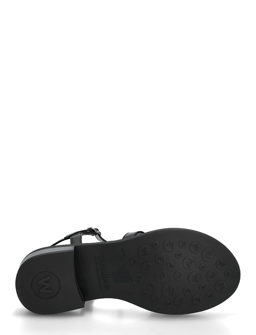 Wonders - JANET - gladiatorsandaler - negro - 4