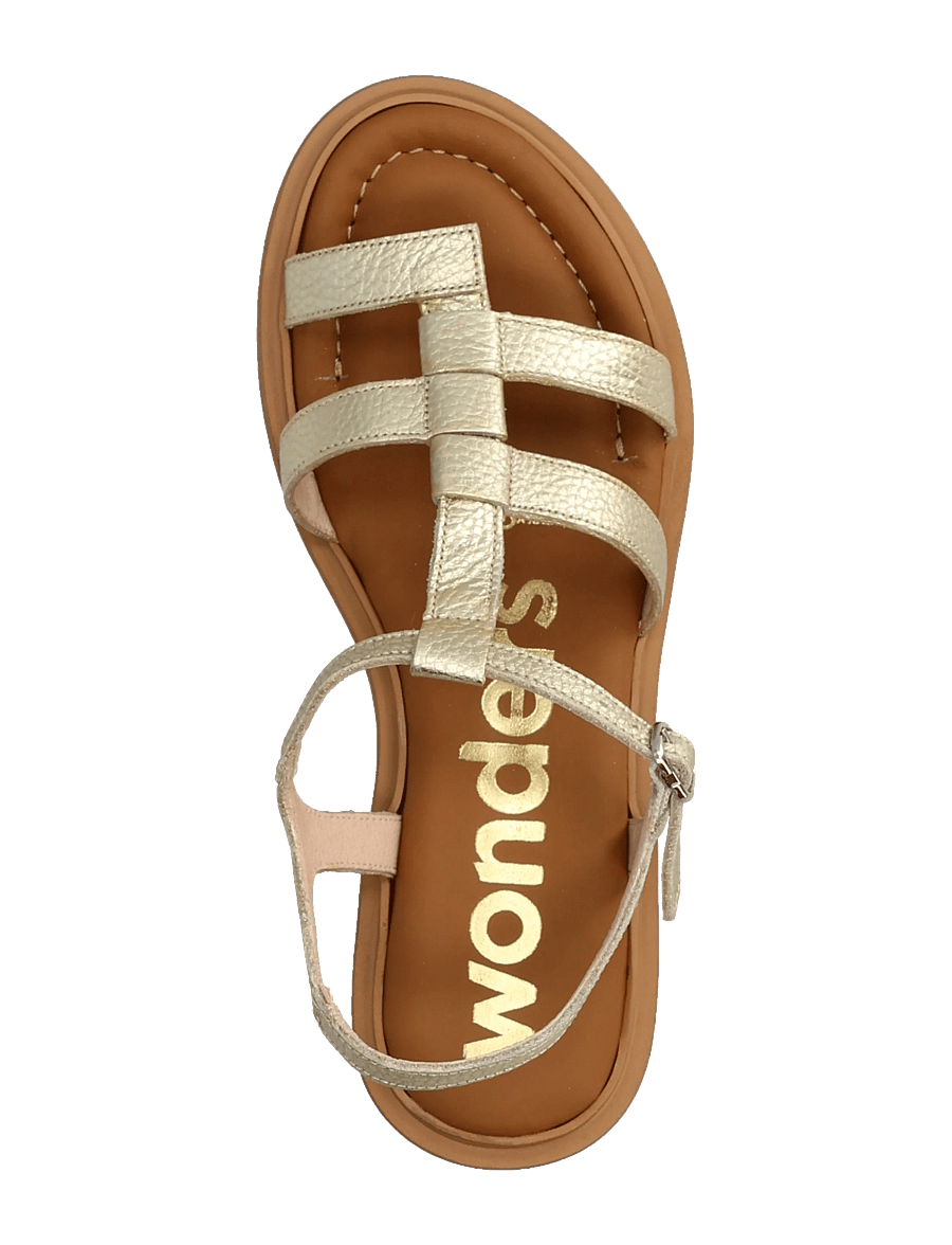 Wonders - JANET - gladiator-sandalen - platino - 3