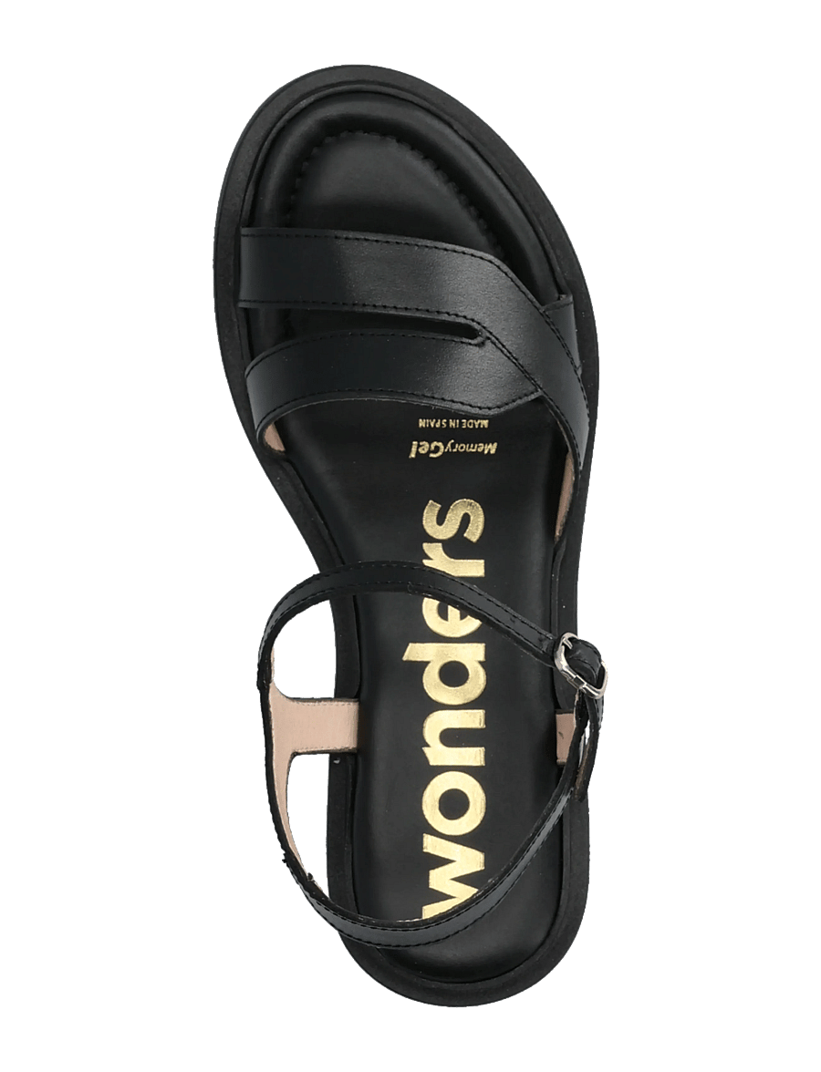 Wonders - JANET 10 - flache sandalen - negro - 3