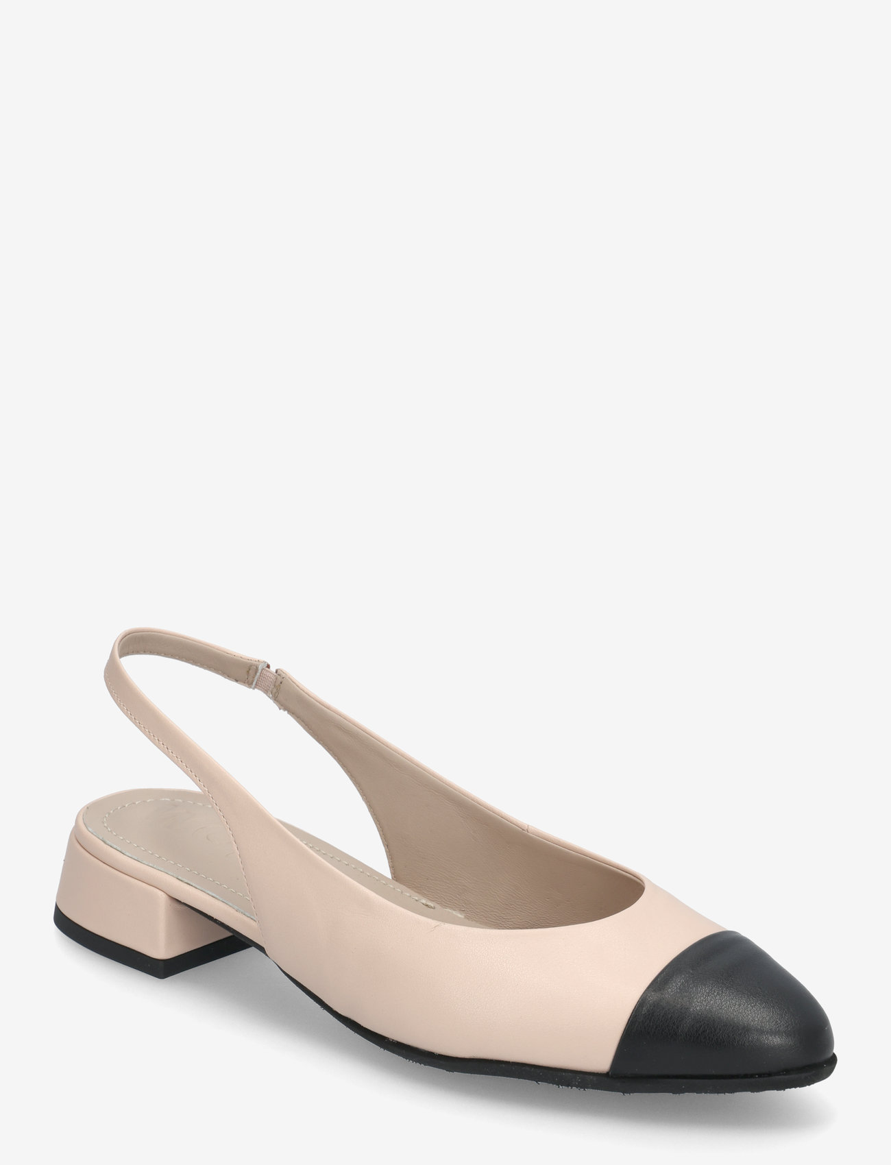 Wonders - GILA - flade slingbacks - negro/palo - 0