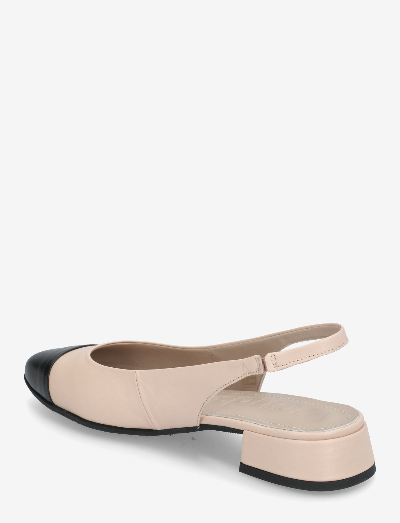 Wonders - GILA - flade slingbacks - negro/palo - 2