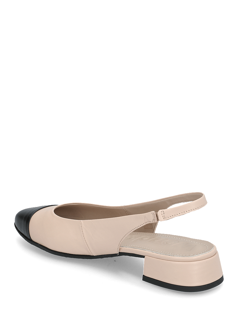 Wonders - GILA - flache slingbacks - negro/palo - 2