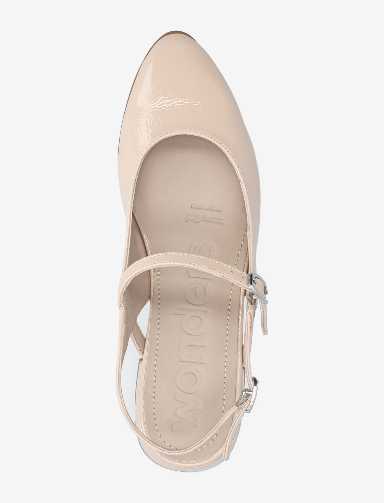 Wonders - ORIANA - flache slingbacks - palo - 3