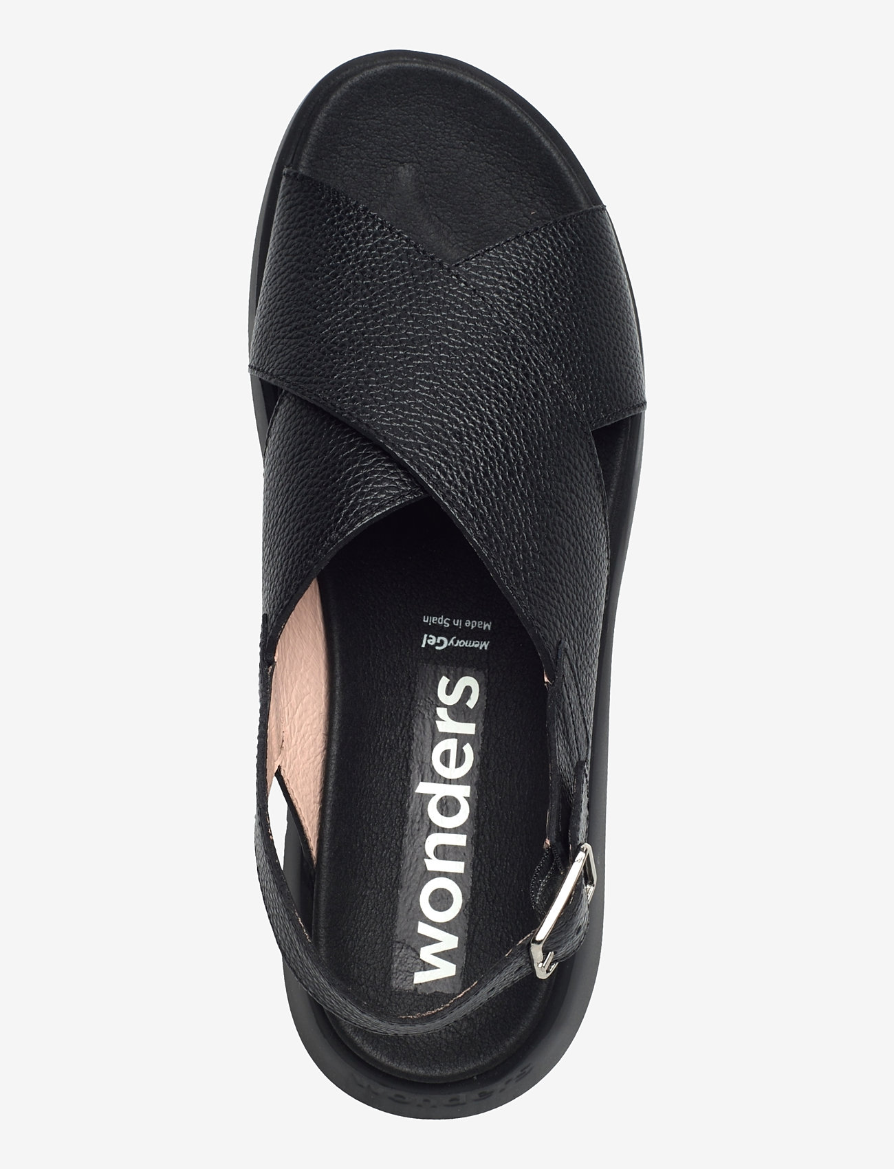 Wonders - ULA - flat sandals - negro - 3