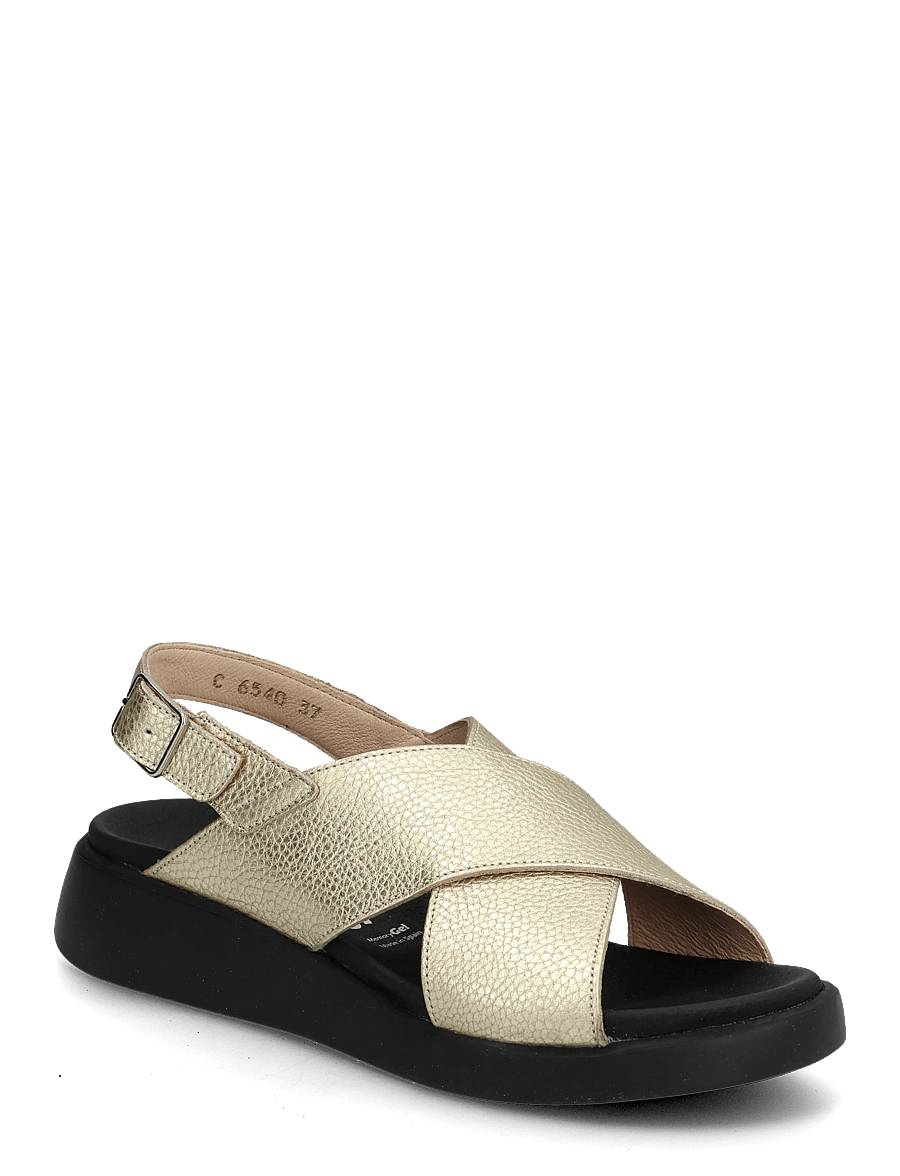 Wonders - ULA - platta sandaler - platino - 0
