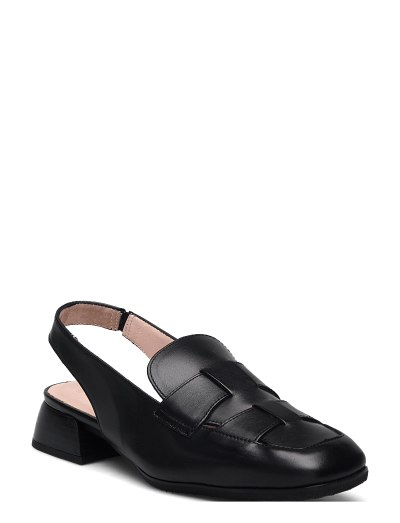 Wonders - RENATA - matalakorkoinen slingbacks - negro - 0