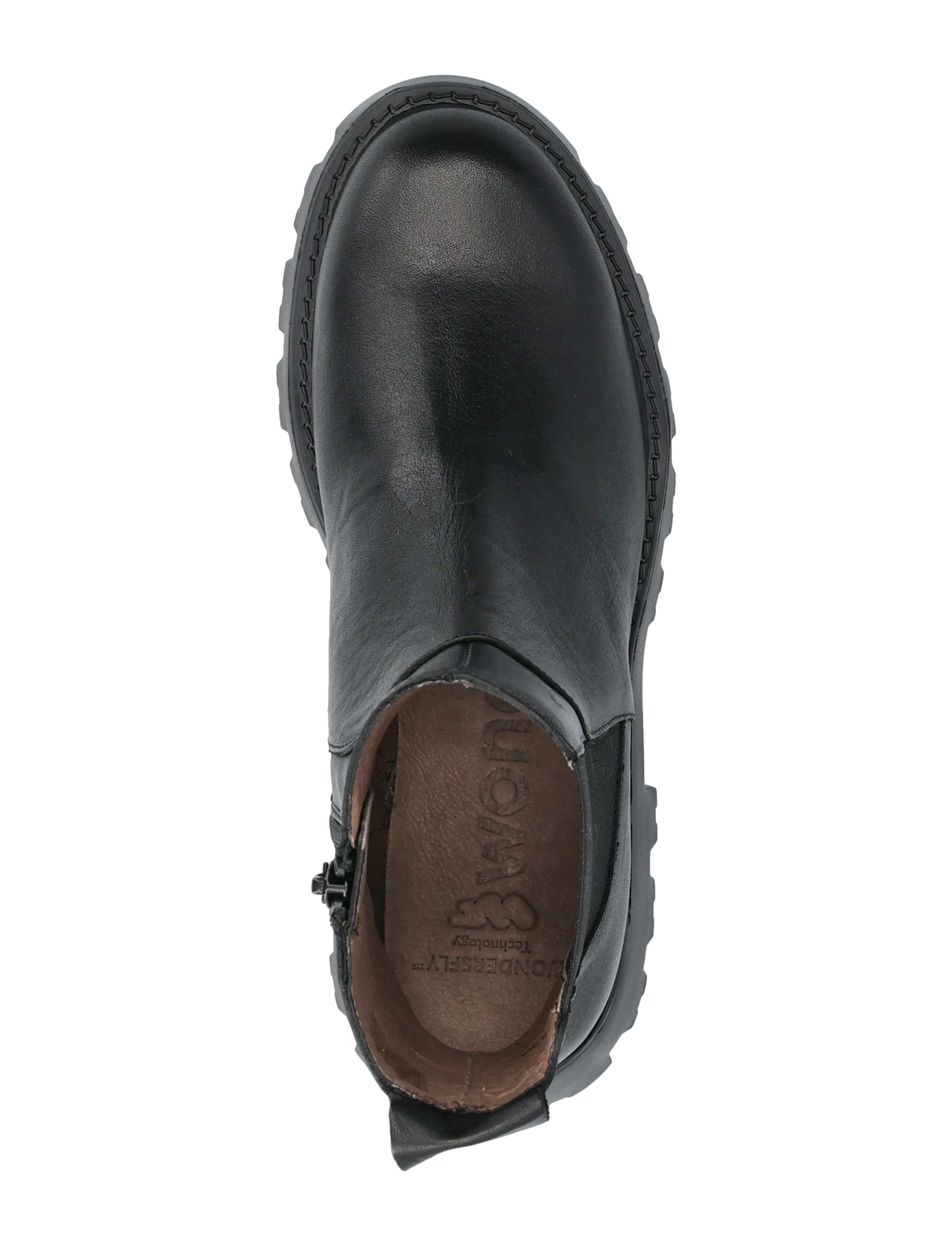 Wonders - GOODFLY 11 - flade ankelstøvler - negro - 3